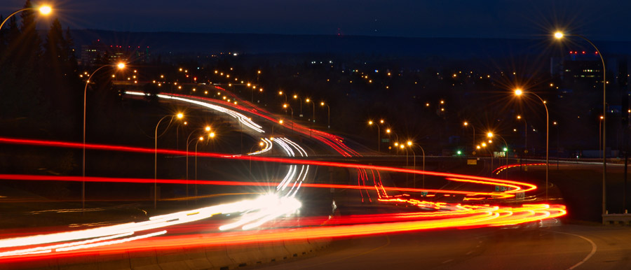 Fort McMurray at Night